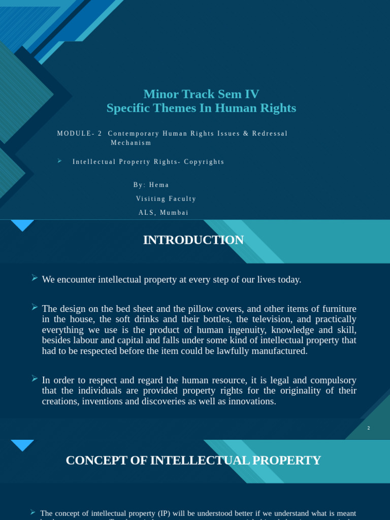 IPR Copyright | PDF | Intellectual Property | Copyright