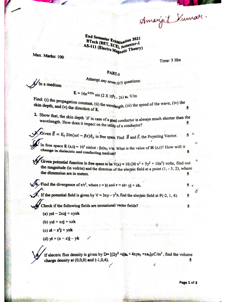 2021 1st Semester | PDF