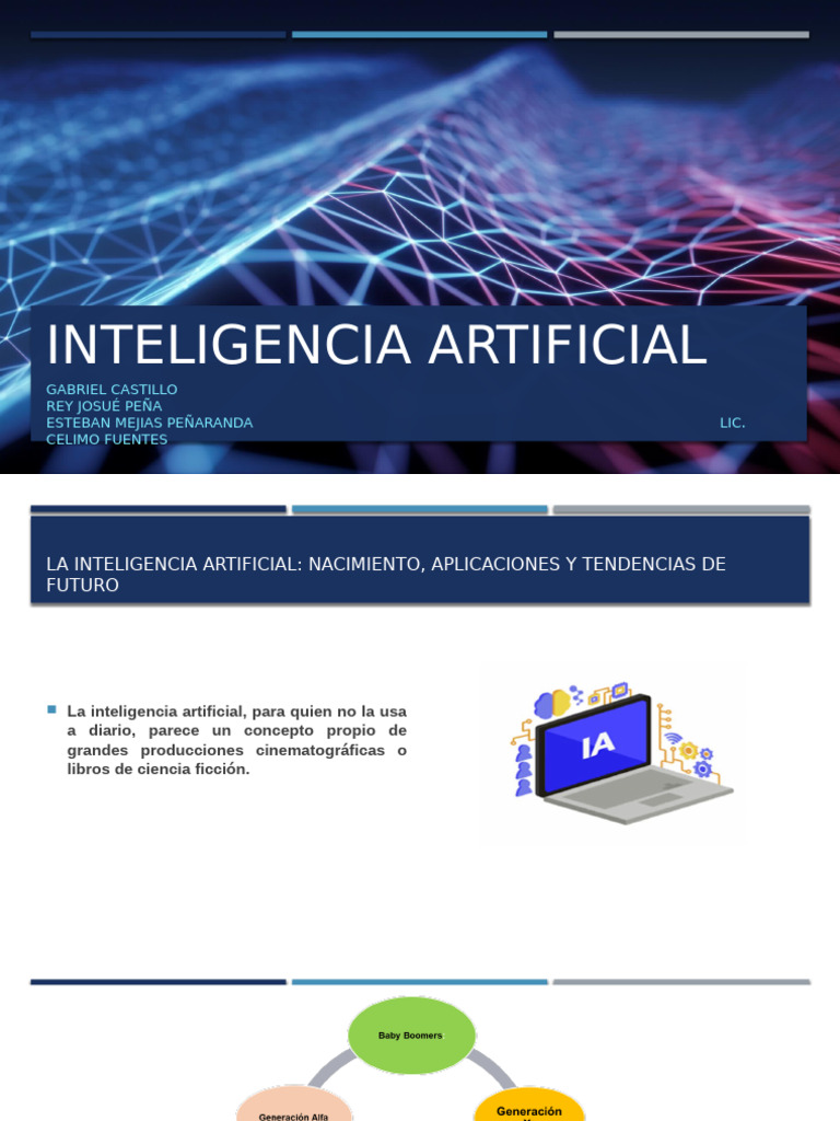Impacto y Tendencias de la IA | PDF | Inteligencia artificial ...