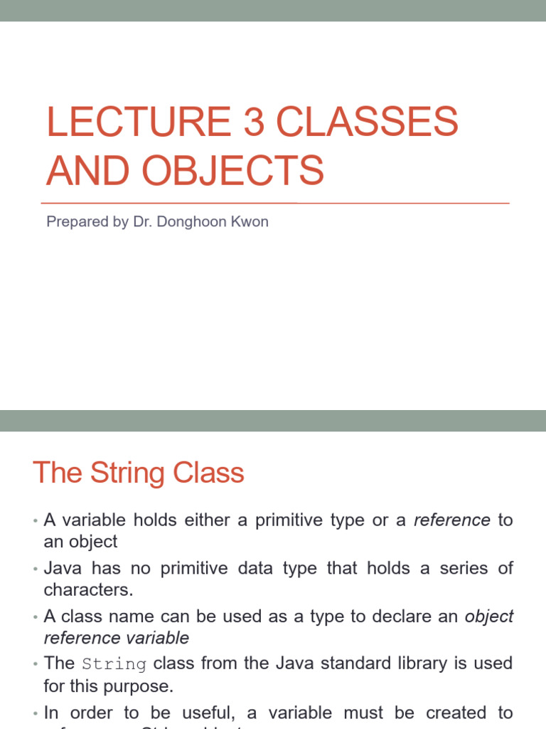 Java String Class and Methods Overview | PDF | Variable (Computer ...