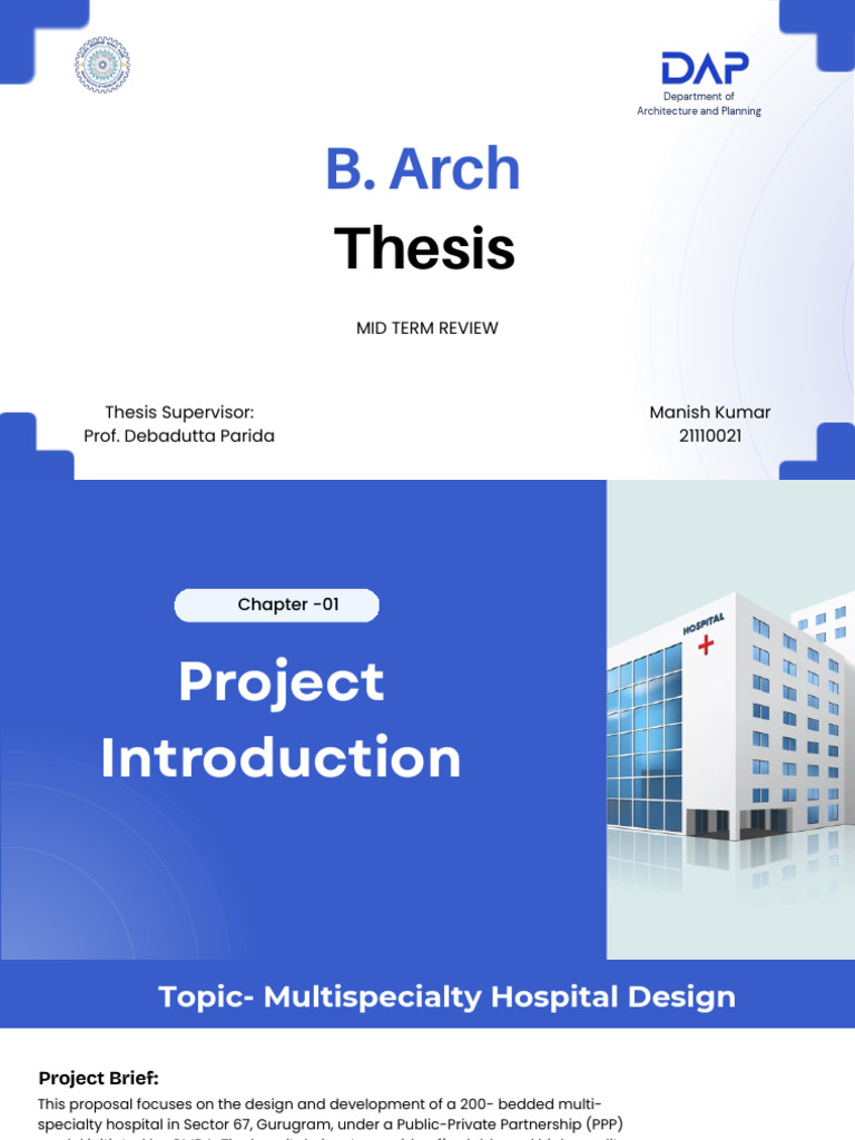 Multispecialty Hospital Design Proposal | PDF | Hospital | Intensive ...