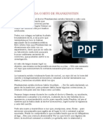 Leyenda o Mito de Frankenstein