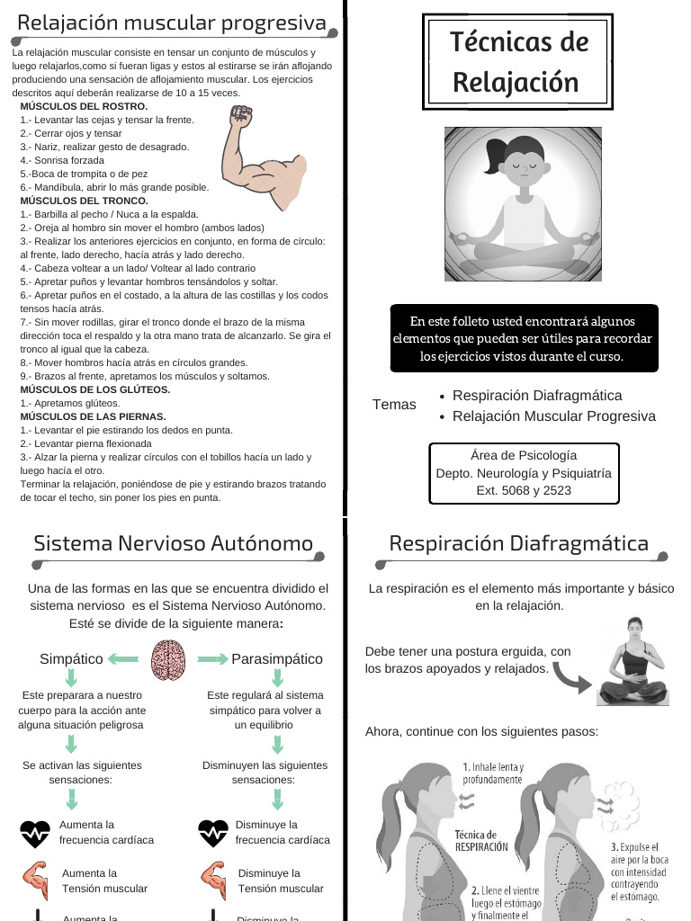 Técnicas de Relajación | PDF