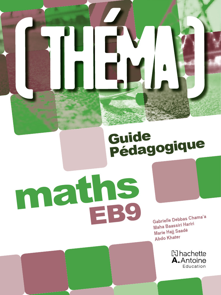 Guide Pédagogique Maths EB9 | PDF