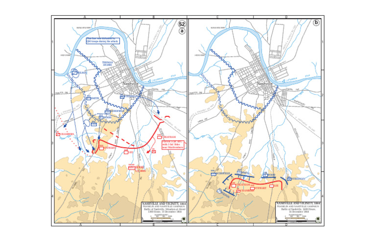 Nashville And Vicinity 15 16 December 1864 PDF Union Victories 1
