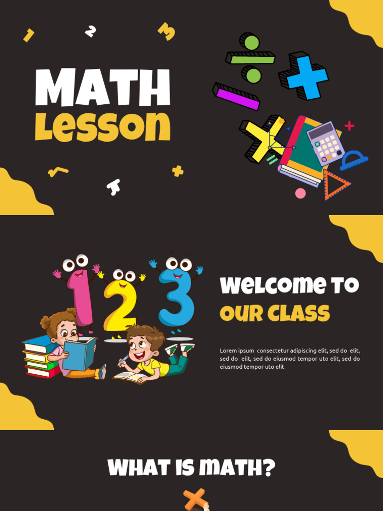 Introduction to Math Concepts | PDF