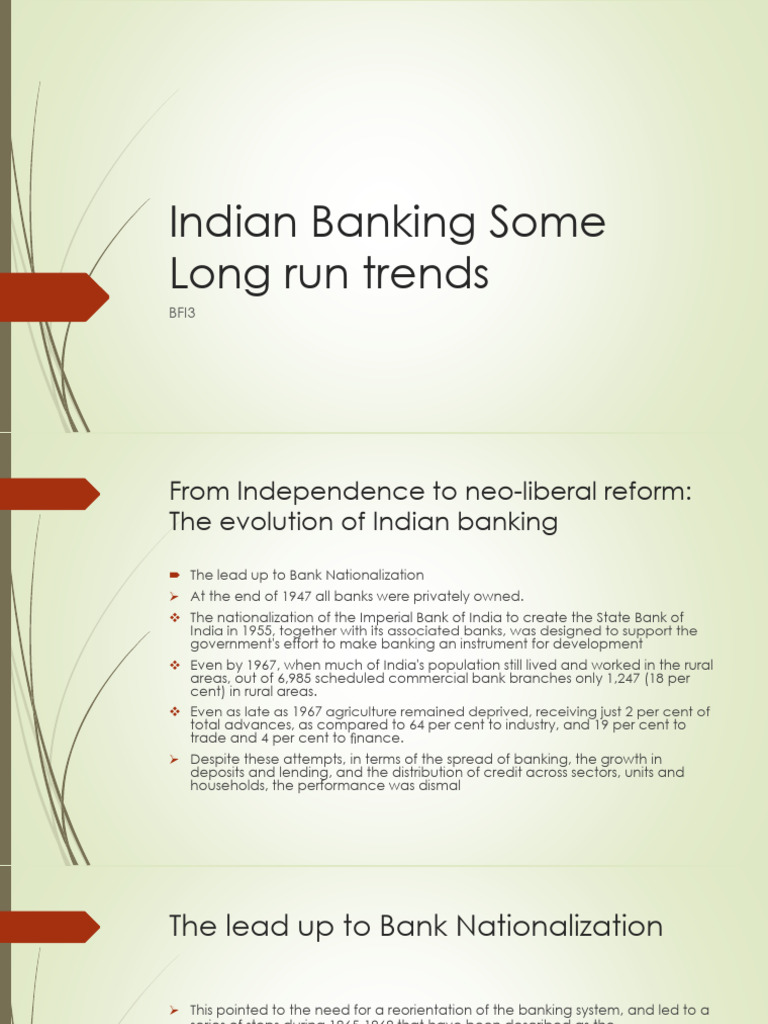 Evolution of Indian Banking Reforms | PDF | Microfinance | Banks