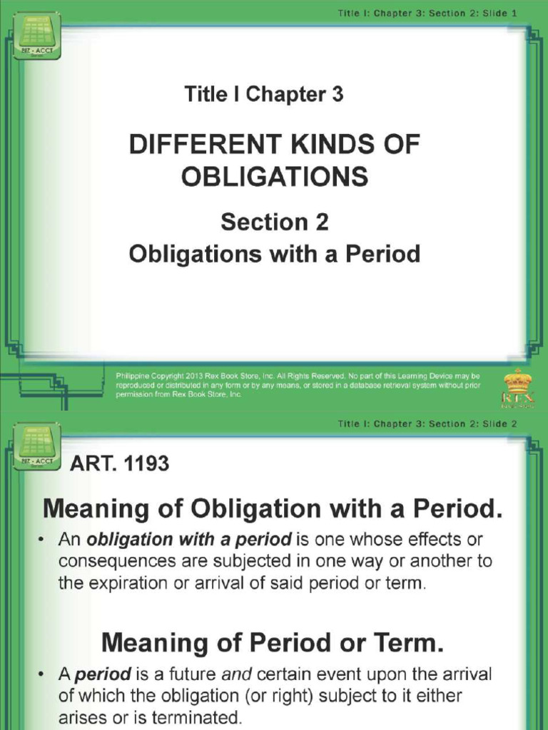 Title I Chapter 3 Sec 2 | PDF