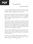 Carta de Intención