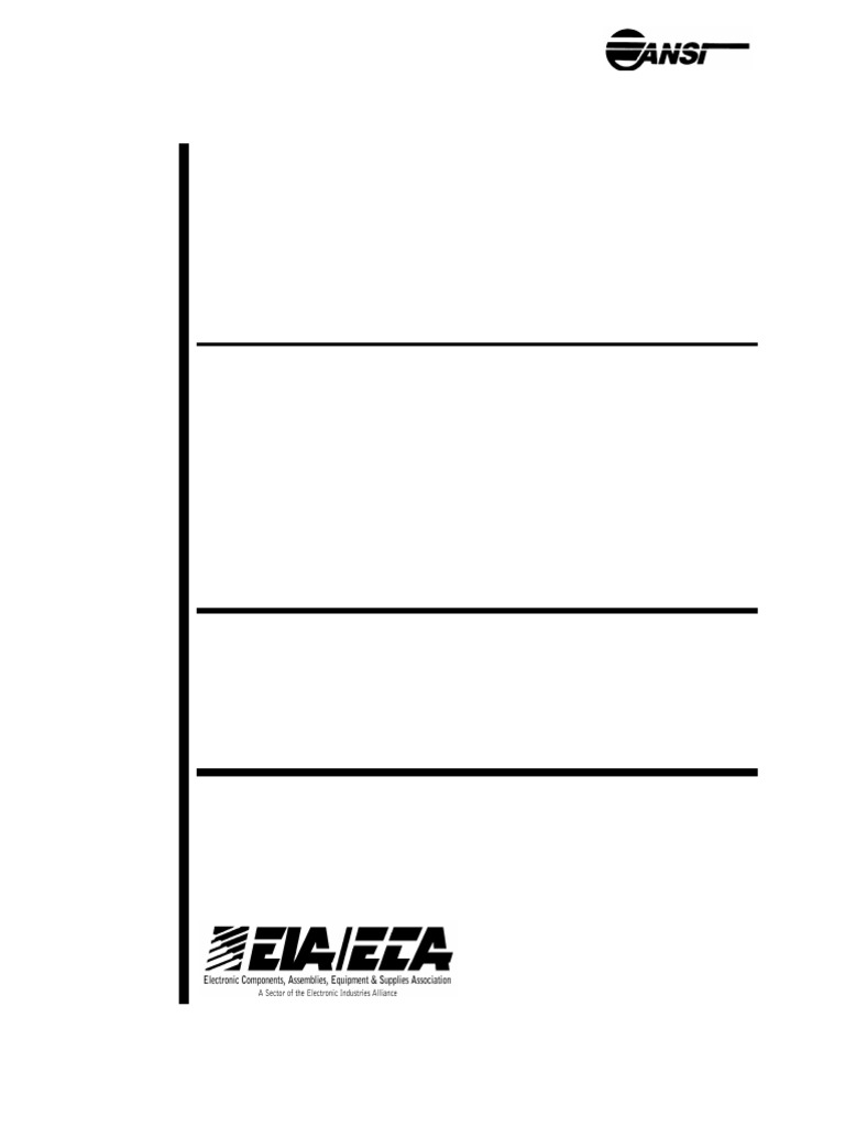 Cable Flexing Test Procedure EIA-364-41C | PDF | Electrical Connector ...