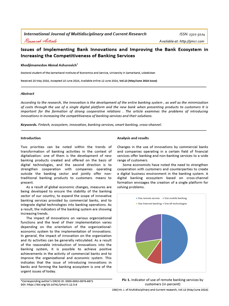 International Journal of Multidisciplinary and Current Research (IJMCR ...