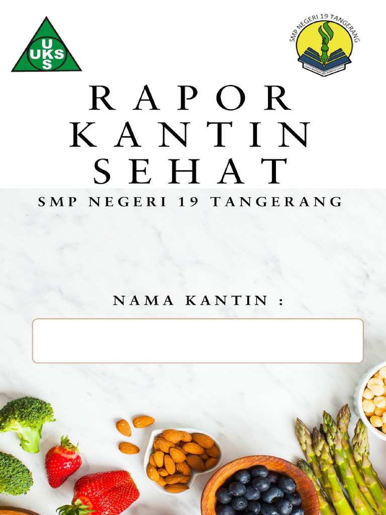 Rapor Kantin Sehat SMP 19 Tangerang | PDF
