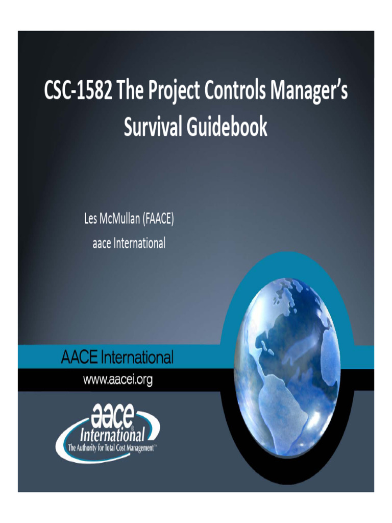Project Controls Manager Guidebook | PDF | Business
