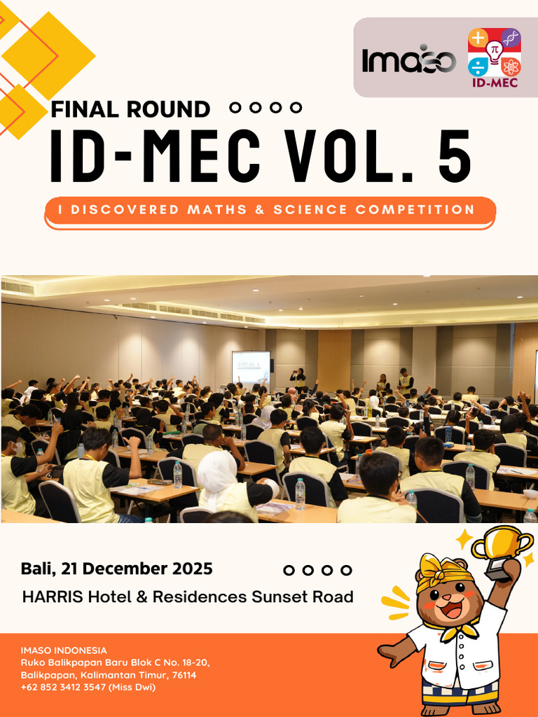 Final ID-MEC 2025: Info Penting Peserta | PDF