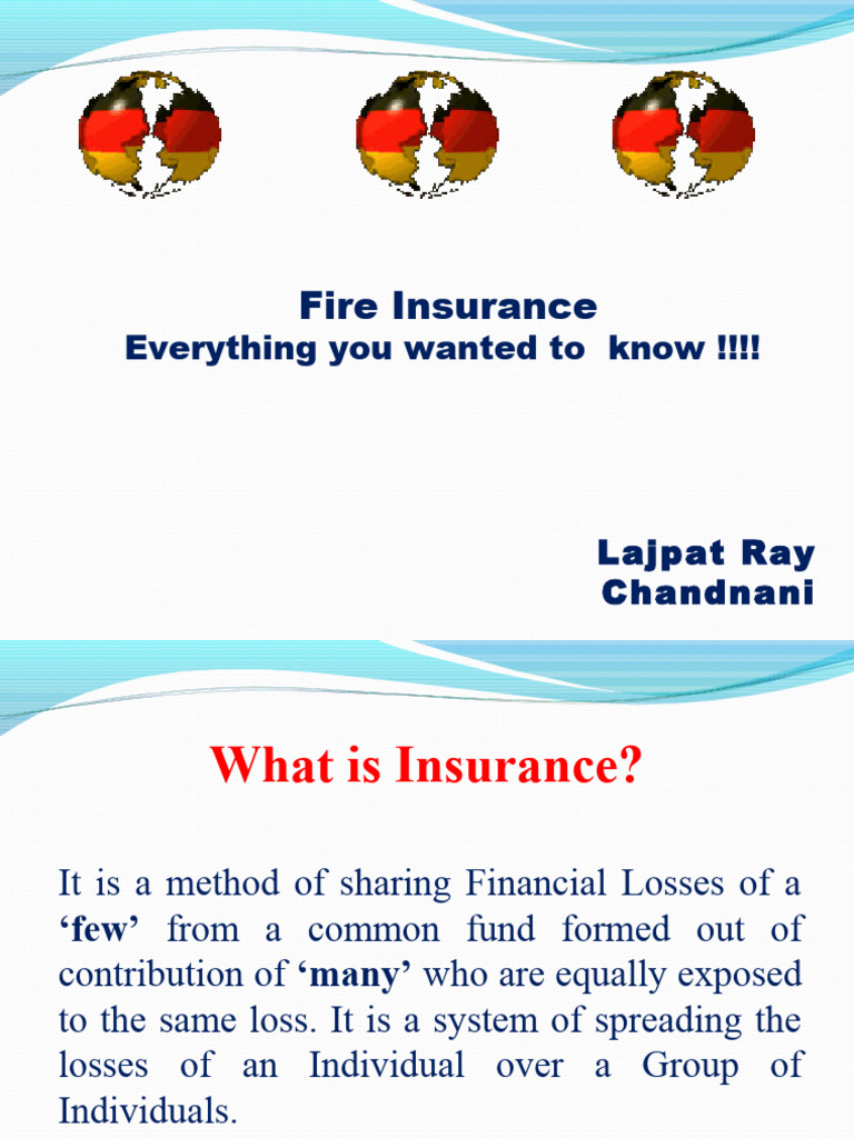 Understanding Fire Insurance Basics | PDF | Insurance | Property Insurance