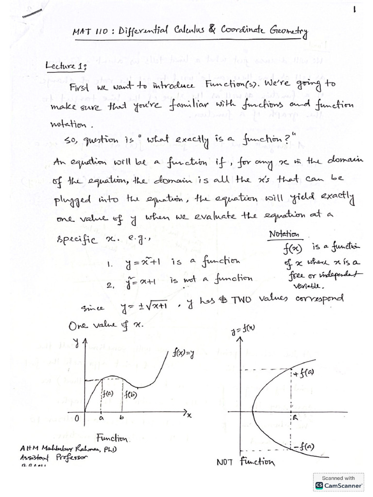 Lecture 1 | PDF
