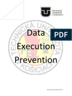 Data Execution Prevention: Anthony Chennani
