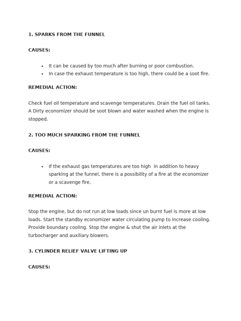 Engine Malfunction Causes and Solutions | PDF | Piston | Valve