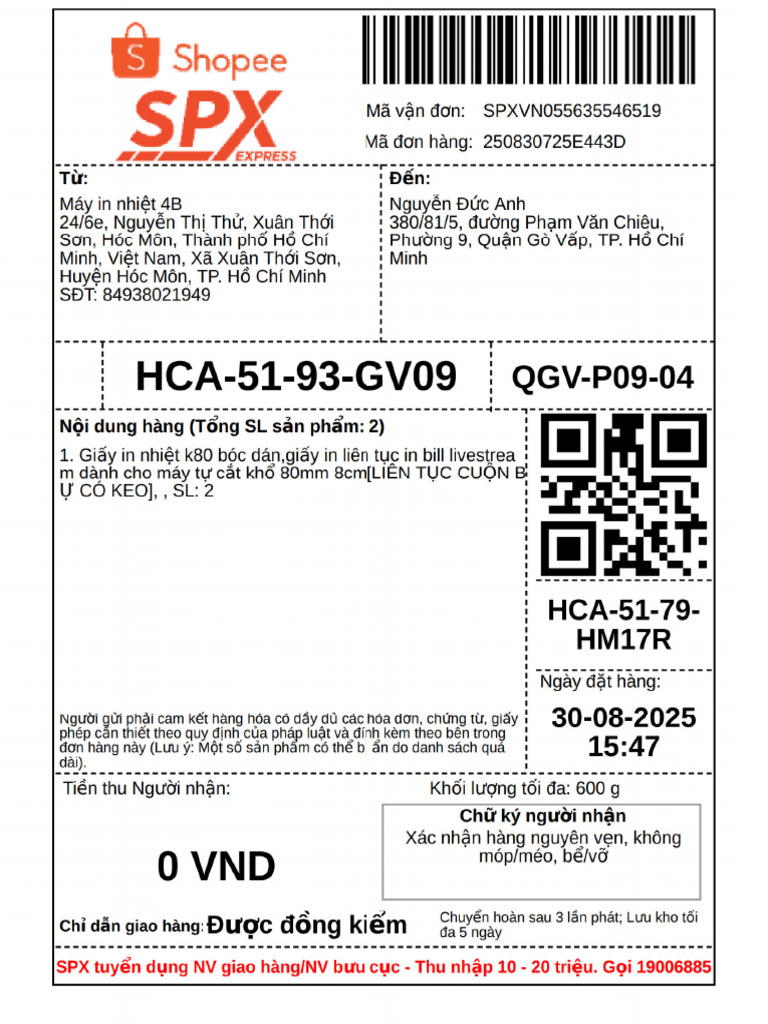 Shopee Test Print 100 Zindksk | PDF