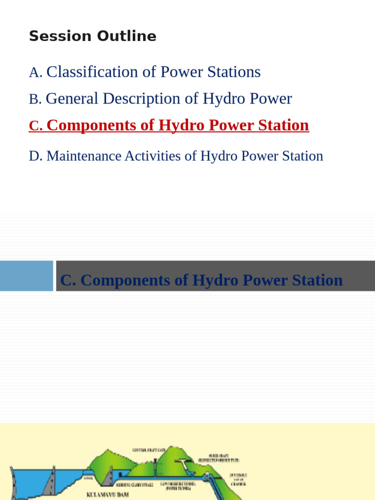Hydro Power Station Components Overview | PDF | Rectifier | Electric ...