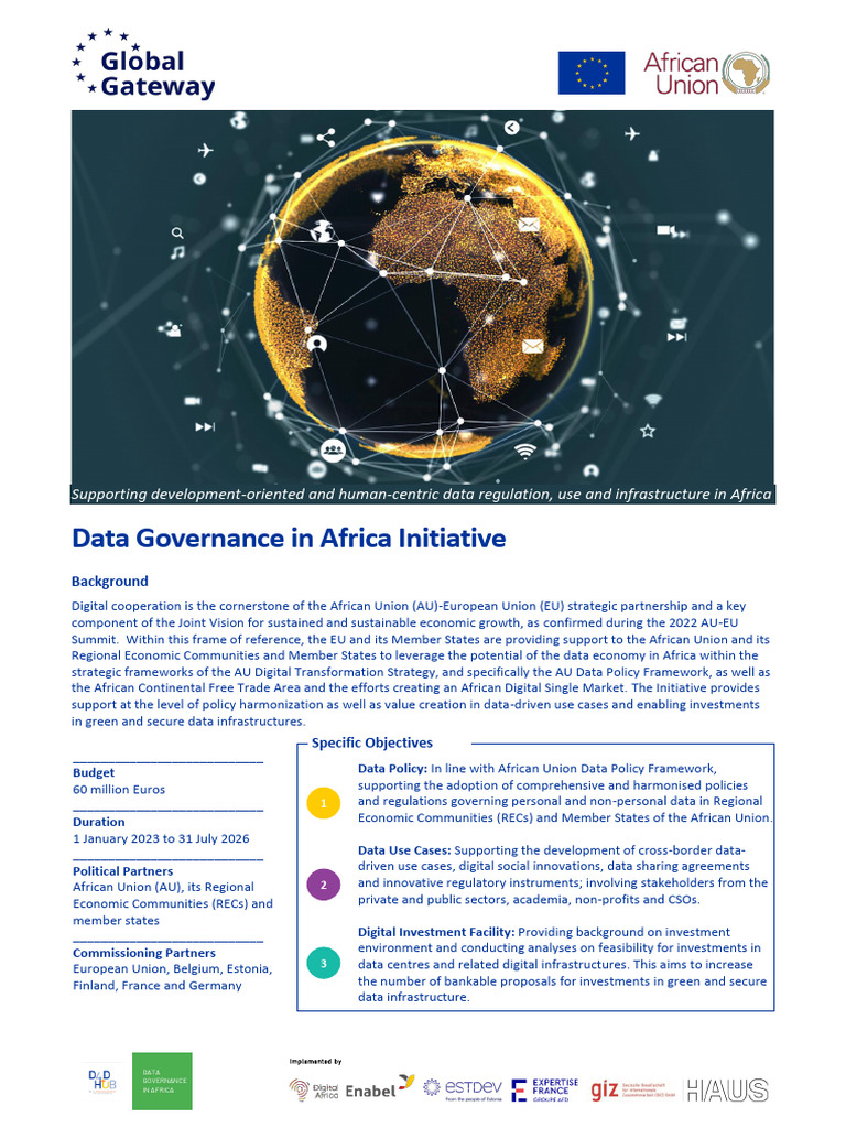 Data Governance Initiative in Africa | PDF | Governance | African Union