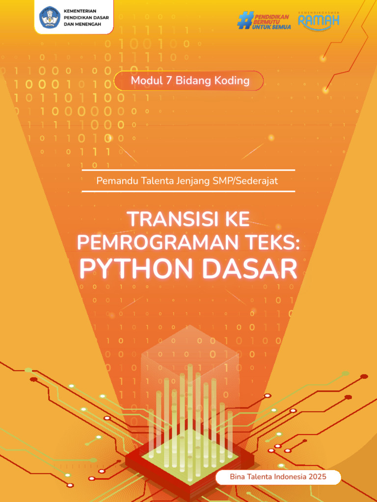Transisi Pemrograman Teks: Python Dasar | PDF