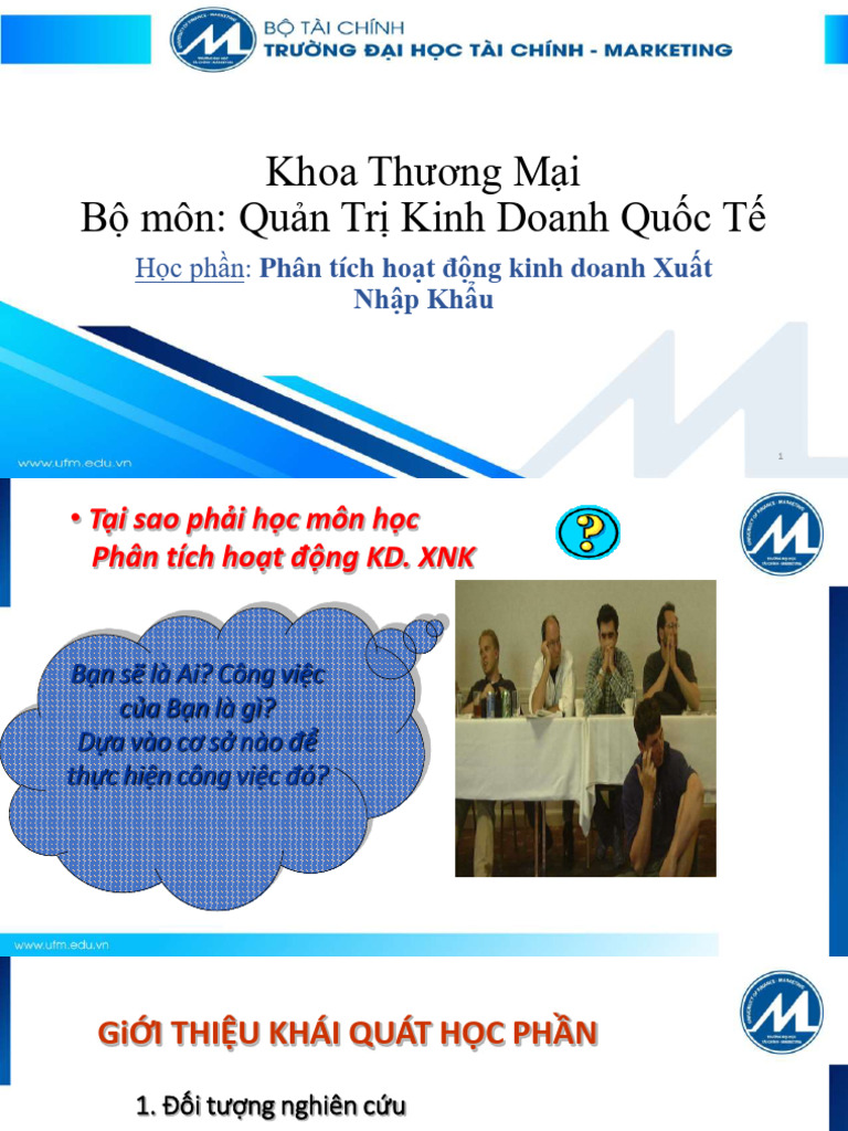 Slide Bai Giang Phan Tich Hoat Dong Kinh | PDF