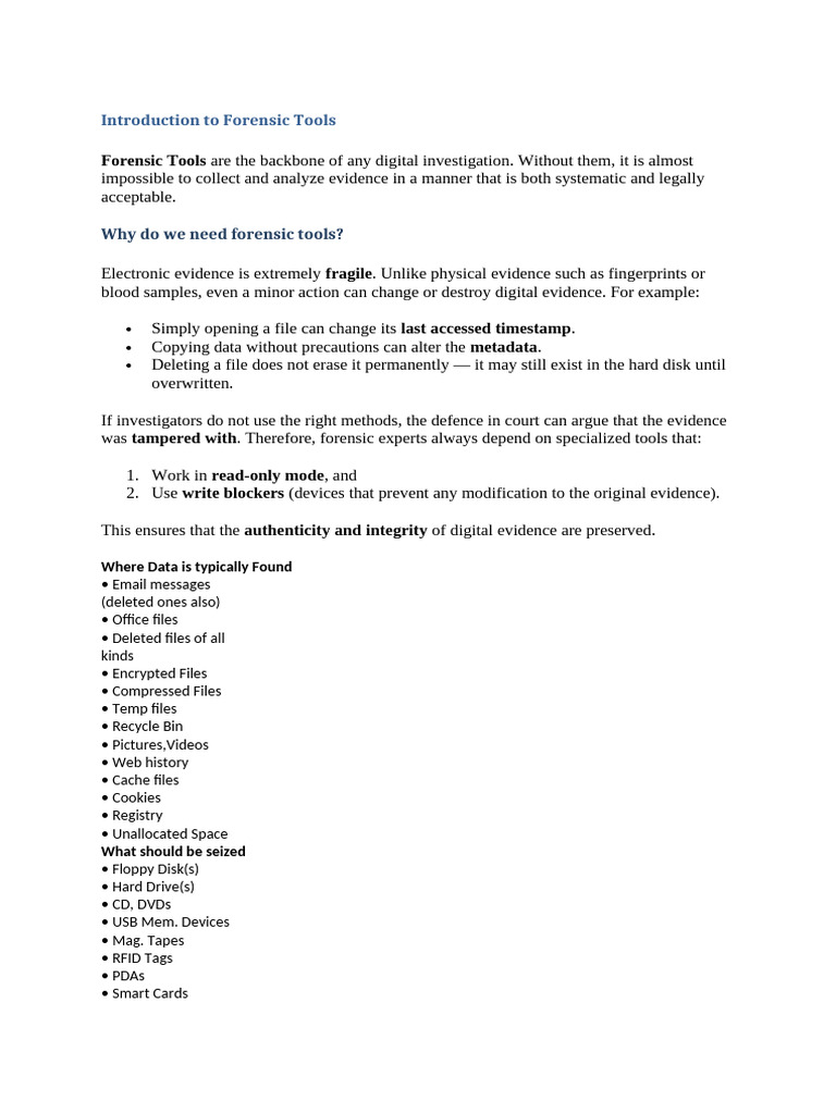 Understanding Slack Space in Forensics | PDF | Hard Disk Drive ...