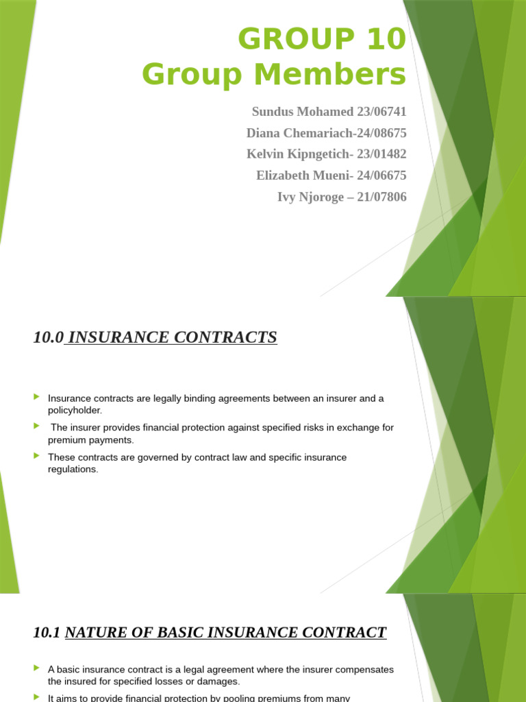 Understanding Insurance Contracts Basics | PDF | Insurance | Gambling
