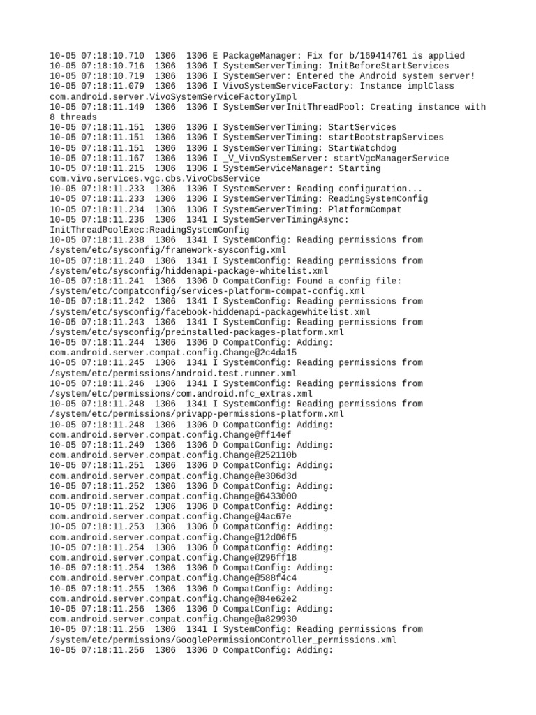 Log | PDF | Computer Engineering | Computing Platforms