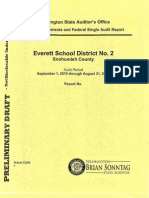 Everett School District Federal Single Audit (draft) 