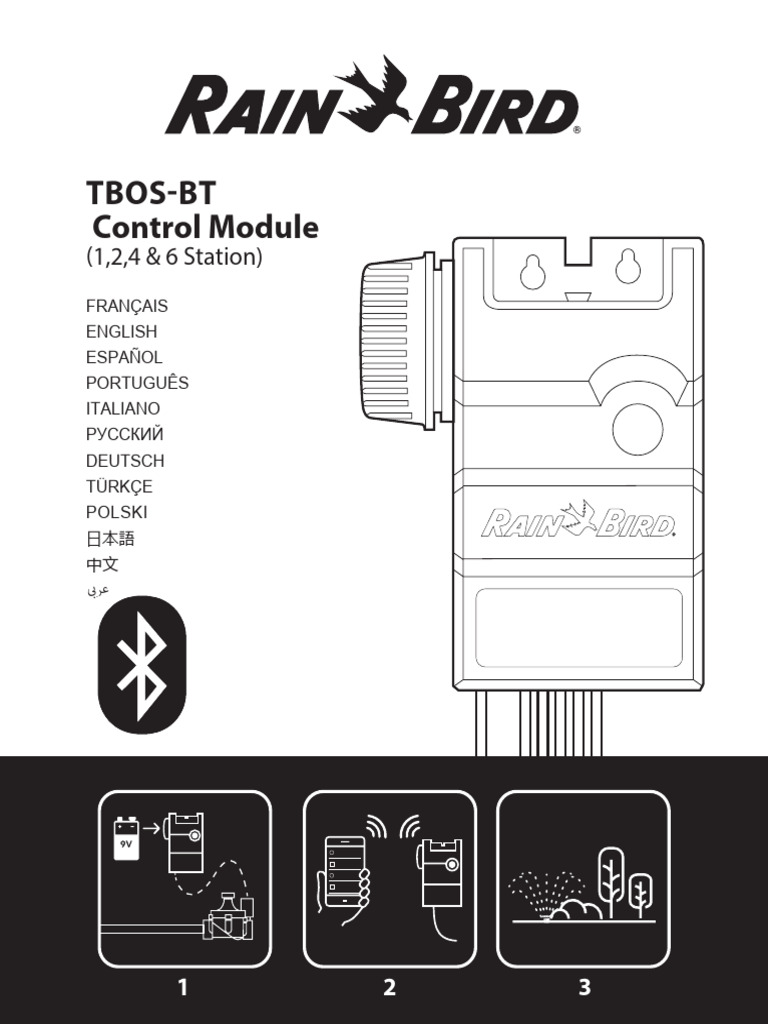 RainBird TBOS-BT Control Module | PDF