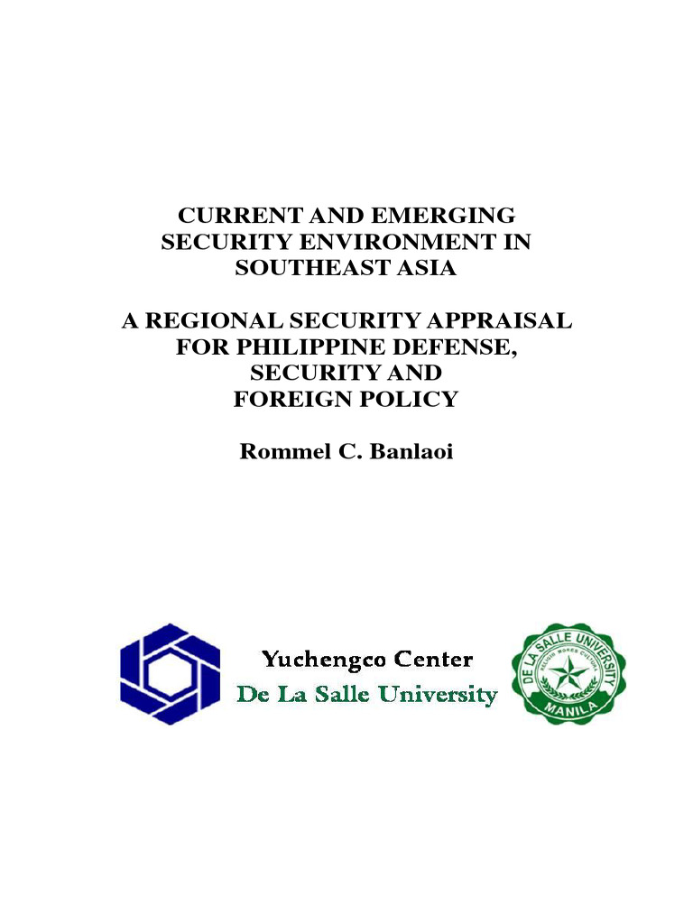 Current and Emerging Security Environmen | PDF | Natural Gas ...