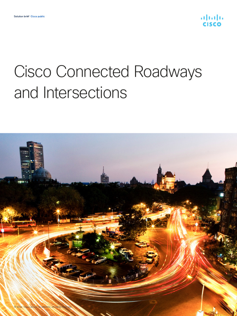 Cisco CVD - Connected Roadways Intersection | PDF | Computer Network ...