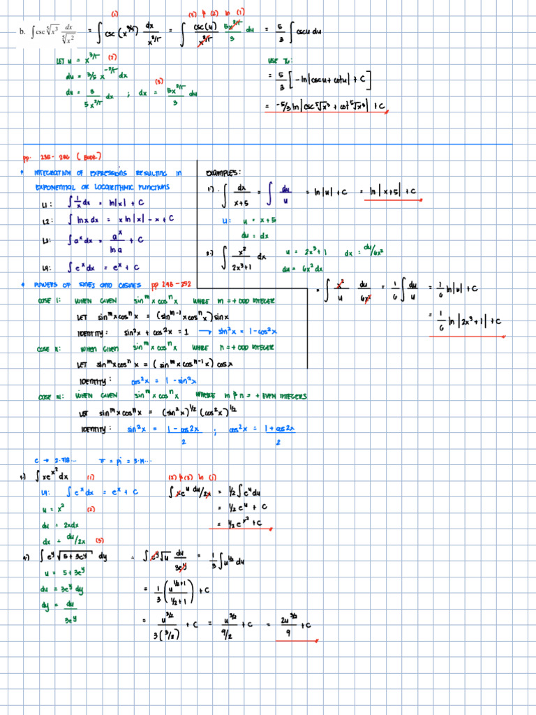 Basics of Integration | PDF