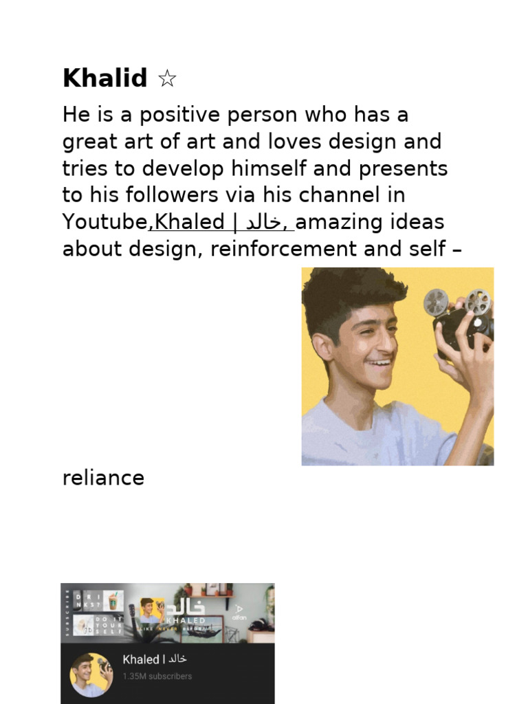 Presentation Khalid | PDF