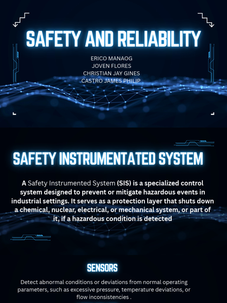 Safety Instrumented Systems Overview | PDF | Reliability Engineering ...