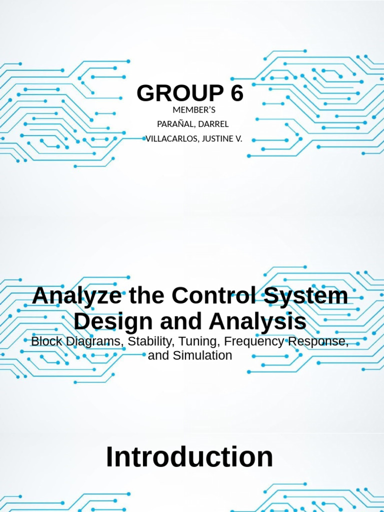 Group 7 | PDF | Control Theory | Applied Mathematics