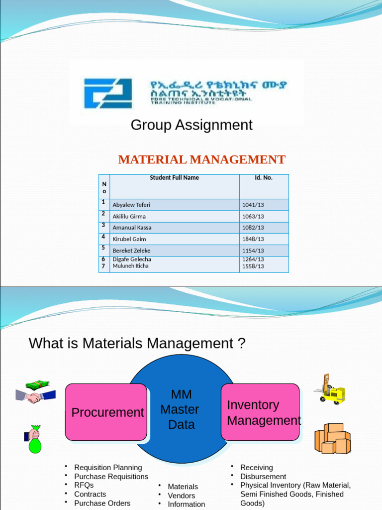 Material Management Overview and Practices | PDF | Inventory | Procurement