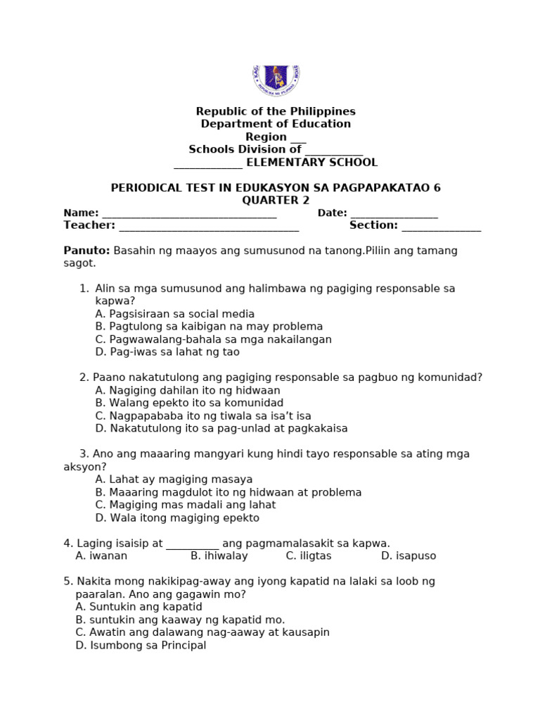 Q2 Esp 6 | PDF