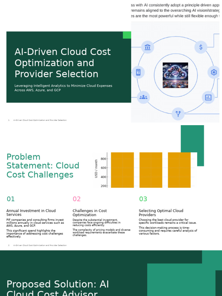 AI Cloud Cost Optimization Solutions | PDF | Cloud Computing ...