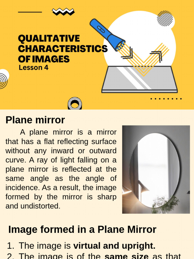 Understanding Plane Mirrors | PDF | Mirror | Light
