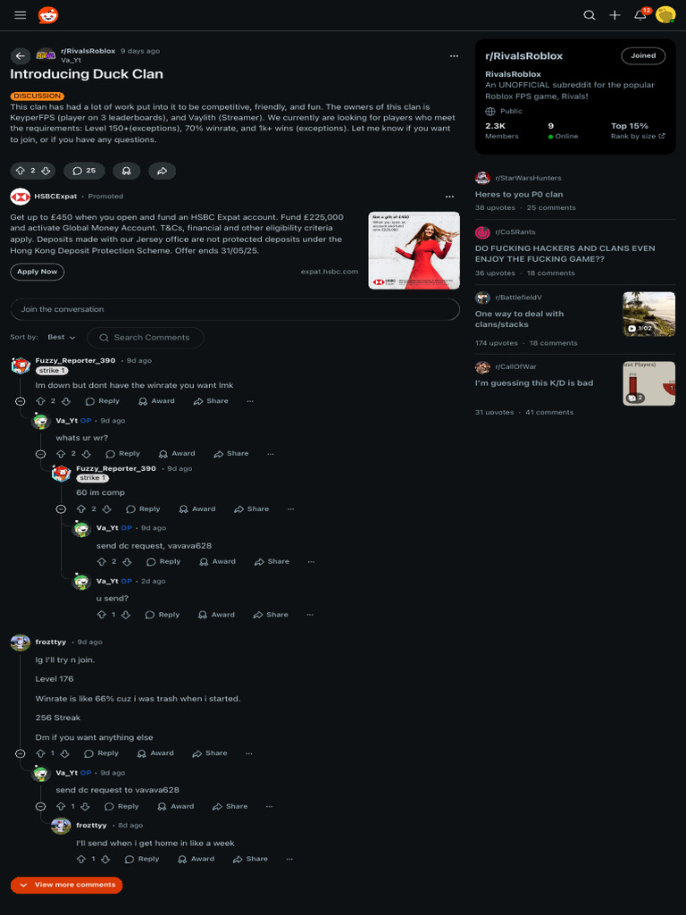 Join the Competitive Duck Clan | PDF | Social Networking Service