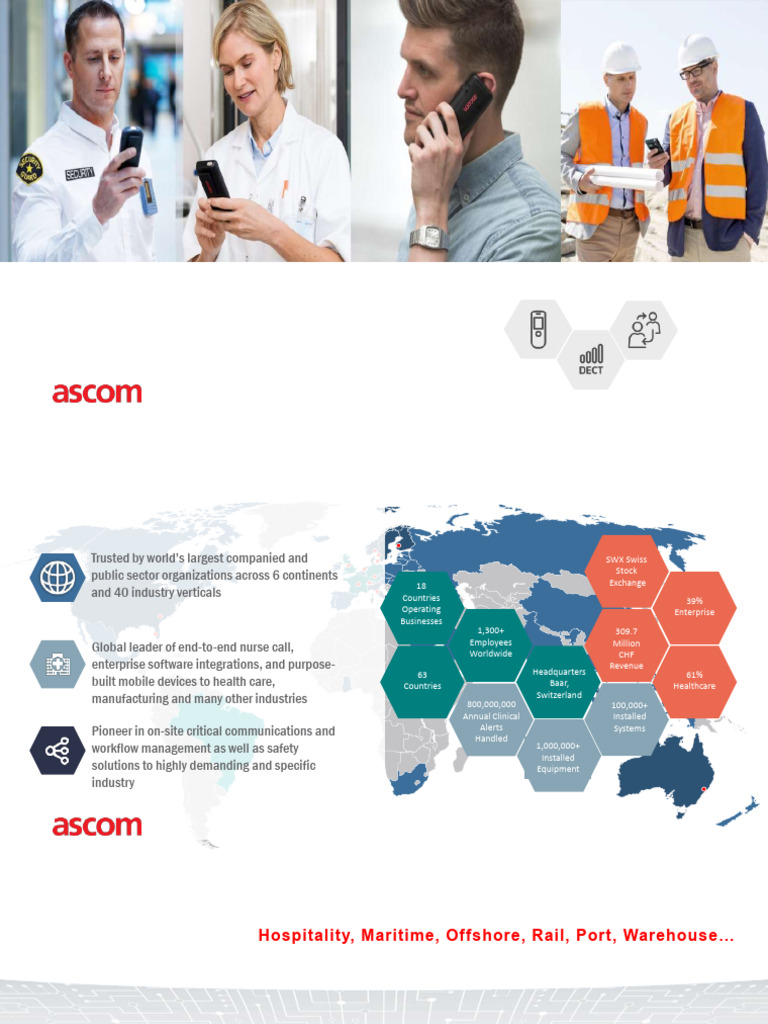 Ascom Enterprise Mobility Solutions Overview | PDF | Voice Over Ip ...
