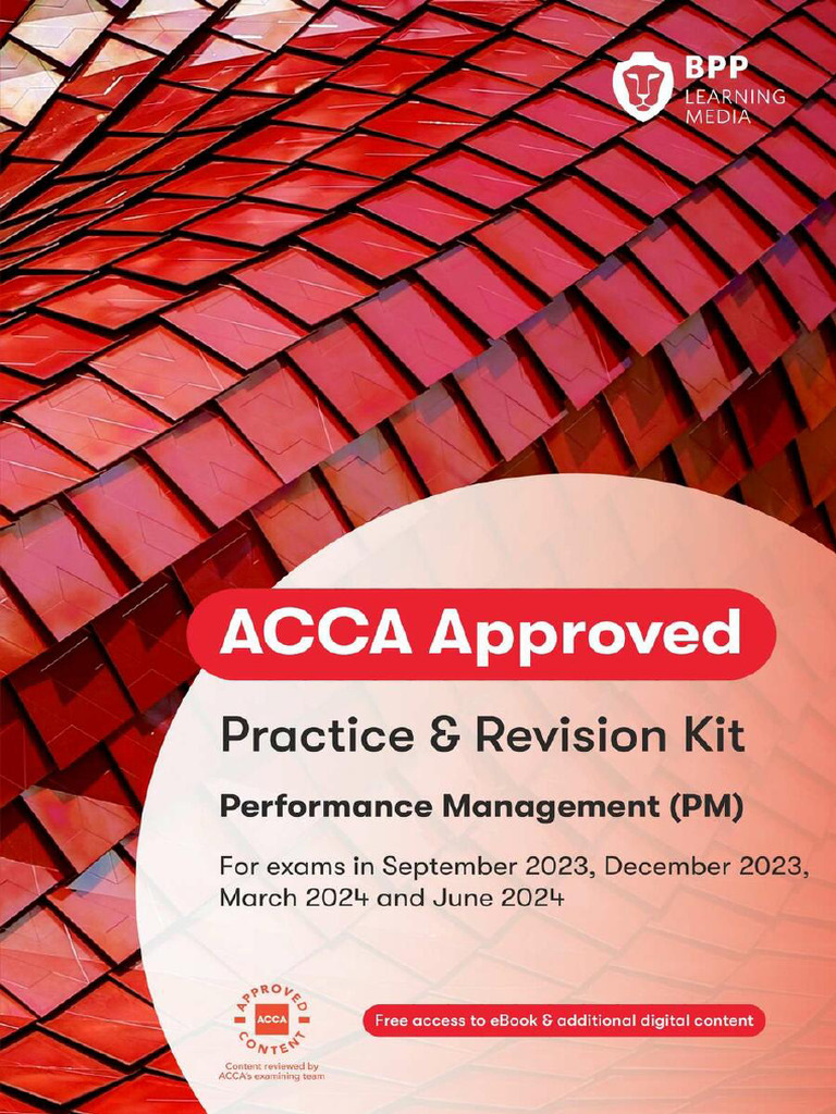 Acca F5 PM BPP) | PDF