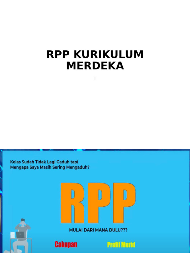 RPP Kurikulum Merdeka | PDF
