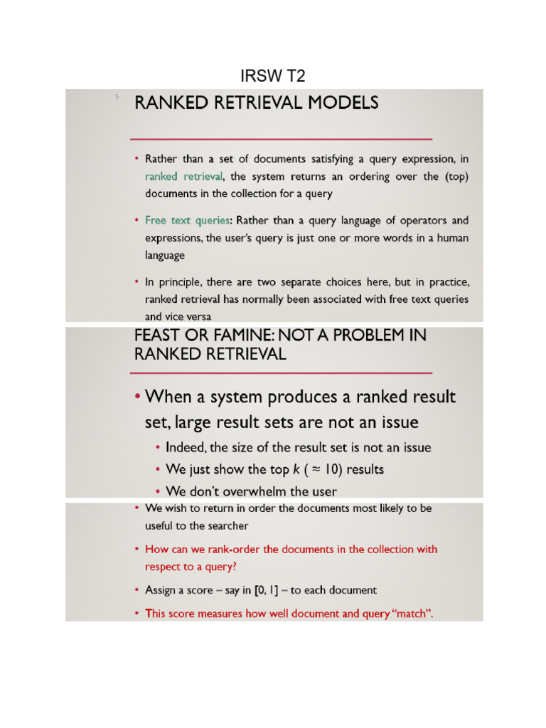 Evaluating Information Retrieval Systems | PDF