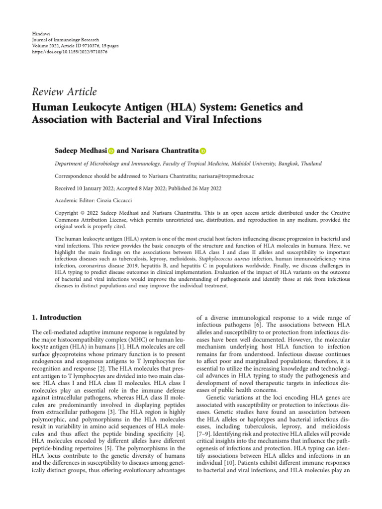 HUMAN LEUKOCYTE ANTIGEN HLA SYSTEM visual data 7