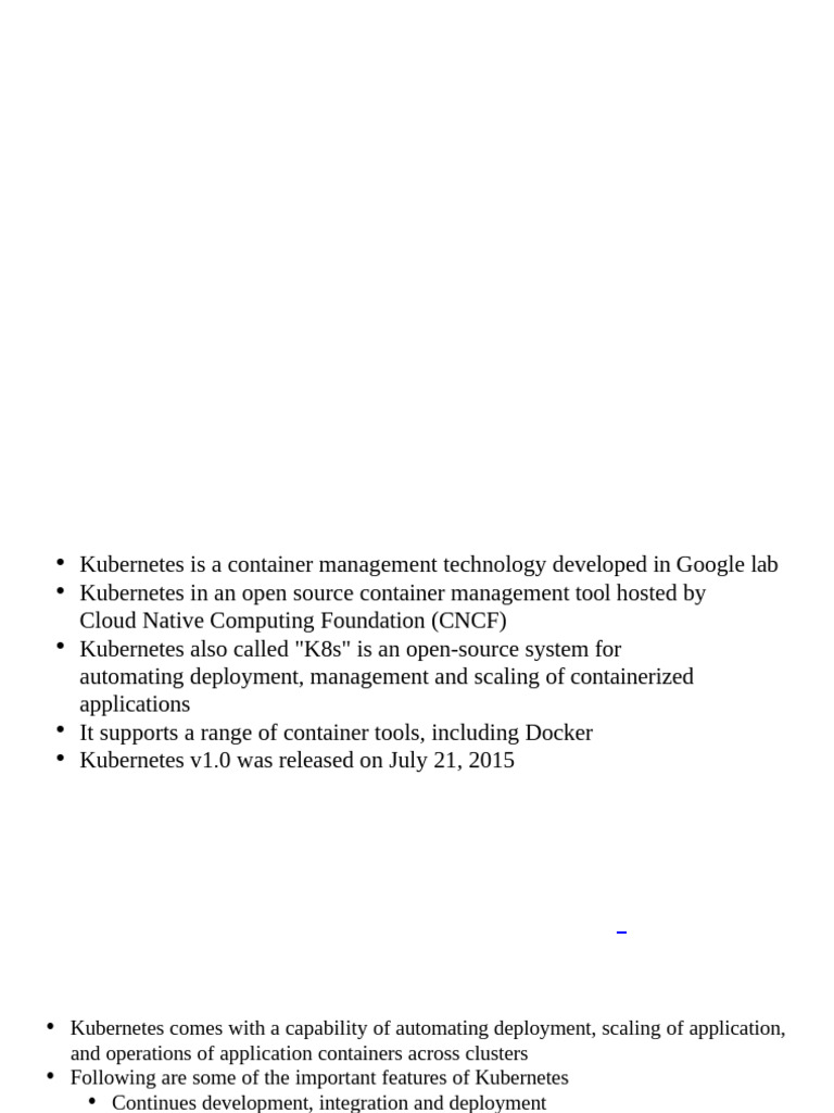 Kubernetes Container Clustering Guide | PDF | Computer Cluster | Computing