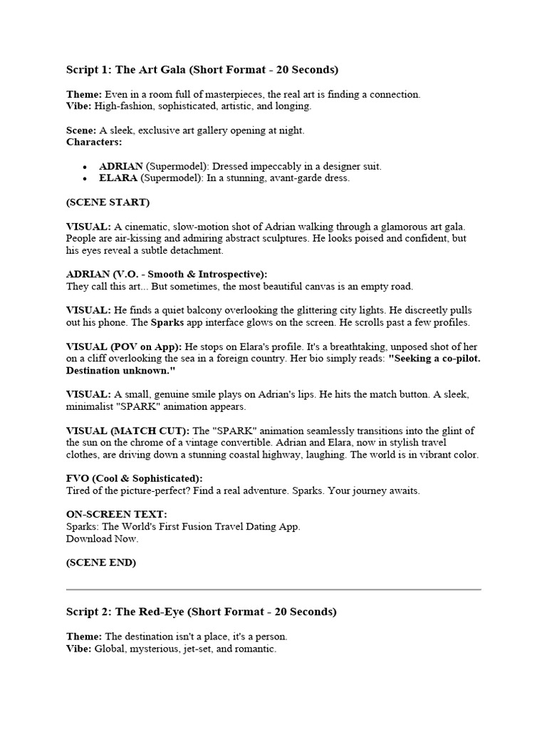 Stanley Script 2 | PDF